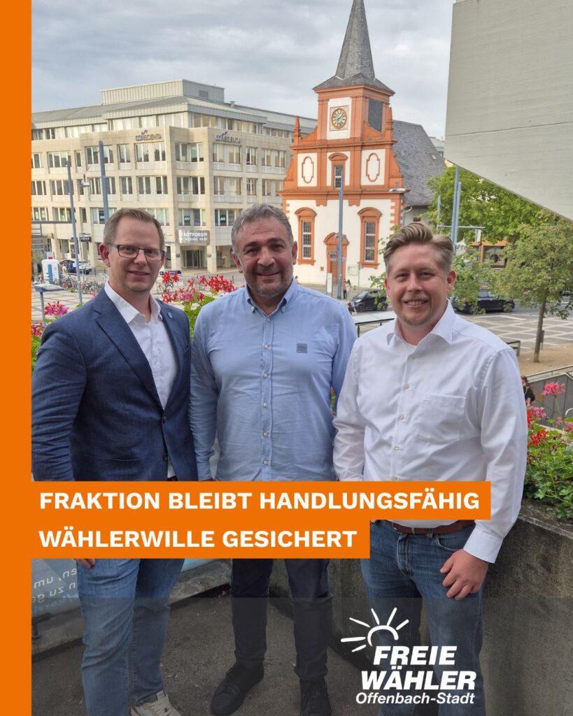Fraktion bleibt handlungsfähig –                     Wählerwille gesichert
