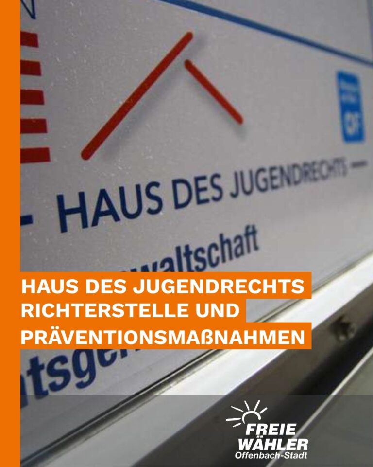 Hauses des Jugendrechts – Richterstelle und begleitende Präventionsmaßnahmen als Schlüssel für Sicherheit.