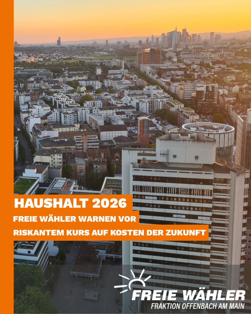 Freie Wähler warnen vor Risiko-Kurs auf Kosten der Zukunft