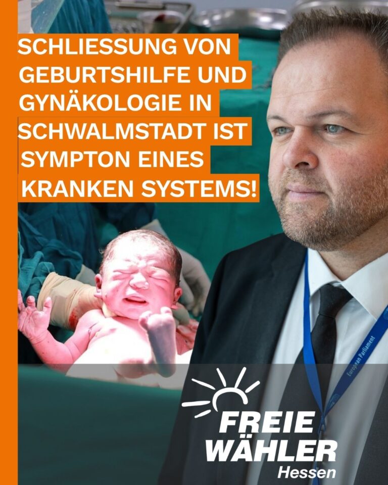 Schließung von Geburtshilfe und Gynäkologie in Schwalmstadt ist Symptom eines kranken Systems – Rückkehr zu politischer Verantwortung gefordert