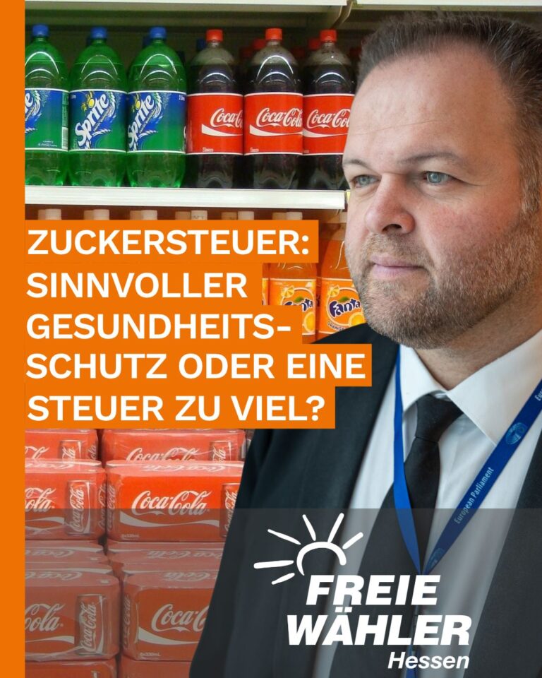 Zuckersteuer: sinnvoller Gesundheitsschutz oder eine Steuer zu viel?